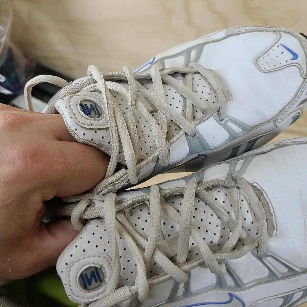 Nike Shox Women’s Running Sneaker‎ Shoe White Size 8 Athletic 313334-110
